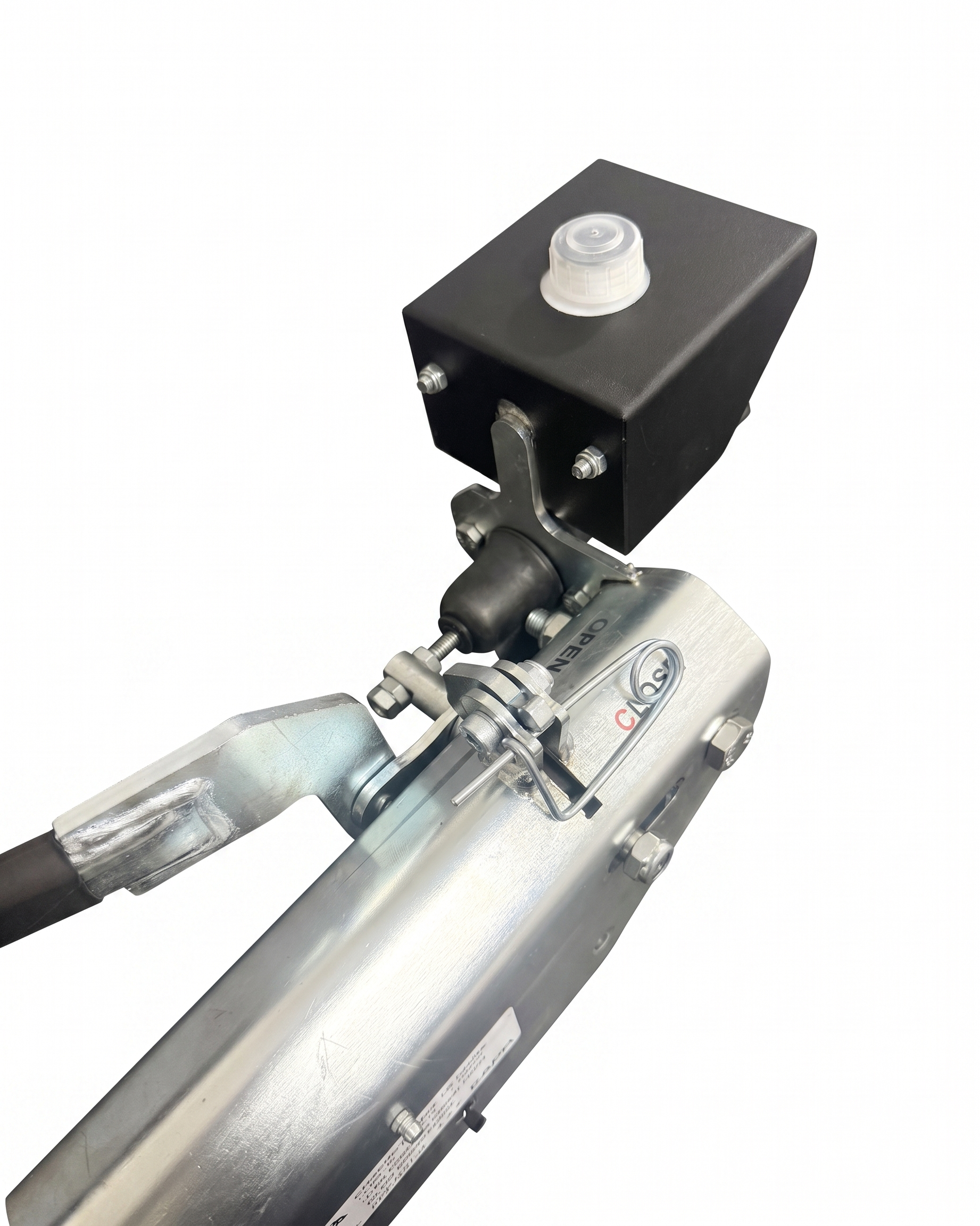 Featured product image ATUADOR DE FREIO HIDR. CAP 700-2500 KG - C/ TRAVA Ø50MM - FIX. TUBO