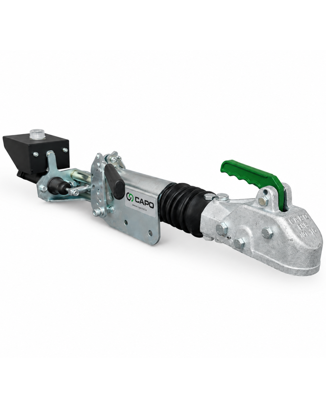 Featured product image ATUADOR DE FREIO HIDR. CAP 700-2500 KG - C/ TRAVA &Oslash;50MM - FIX. TUBO