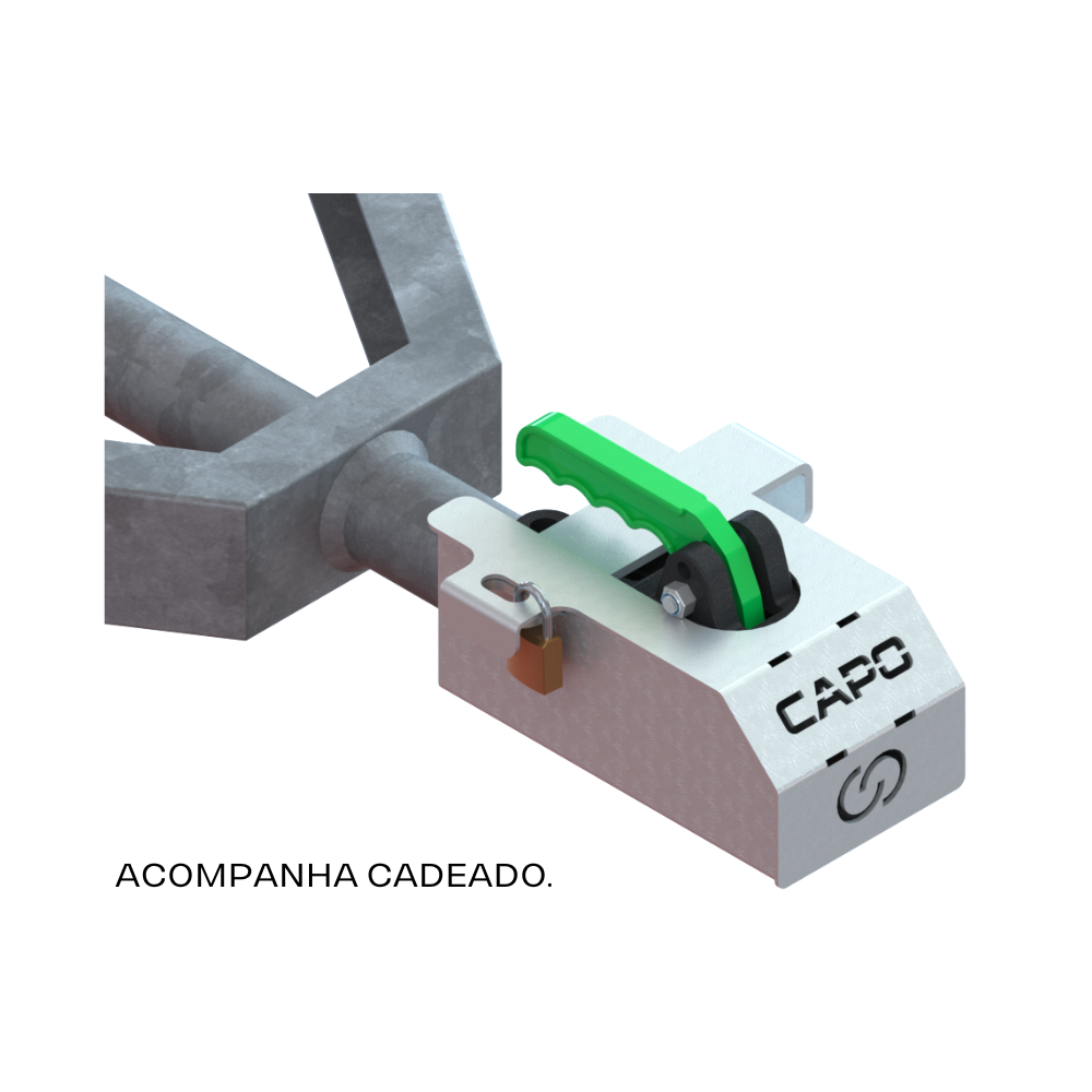 Imagem em destaque do produto TRAVA ANTIFURTO PARA REBOQUE